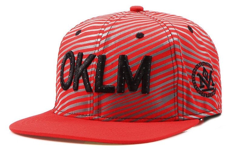 Pánska čiapka snapback červená