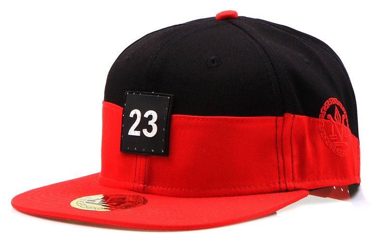 Pánska čiapka snapback čierno-červená